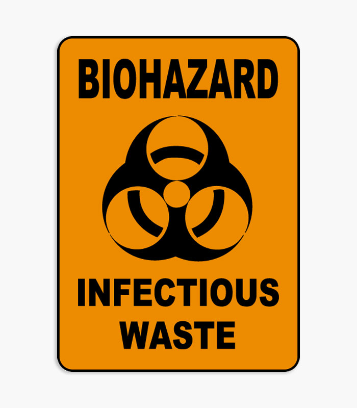 Infectious Waste Signs