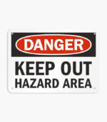 Custom Hazard Warning Signs