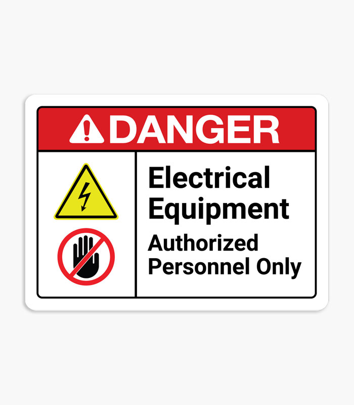 Electrical Equipment Signs