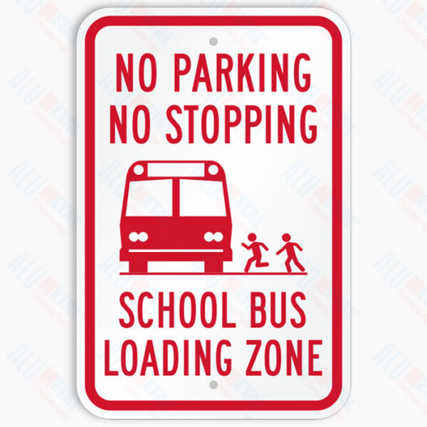 Bus Zone Signs