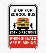 Bus Zone Signs