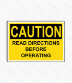Operational Warning Signs